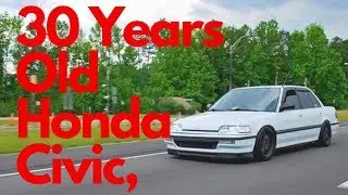 30 Years Old Honda Civic 4th Generation EX Model