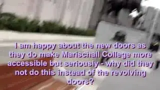 Marischal College got some new doors
