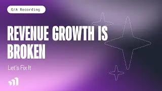 Agency Revenue Growth - Let's Fix It