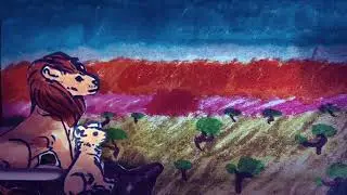 Homemade Animation of Scene from The Lion King