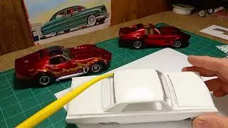creating your own water slide decals with an airbrush..