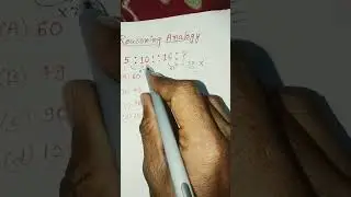 reasoning analogy ka question dekho na bhai u uda denge