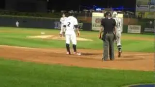 Shane Greene strikes out Alan Schoenberger