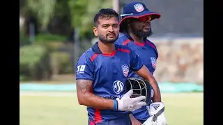 2022 June 4 - USA v UAE 6th ODI post-match interview with Monank Patel