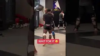Khalil Rountree is wild for this 😳 (via trauma_muaythai/IG)