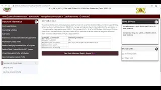 JOSAA 2020 ROUND 1 ALLOTMENT/RESULT | LIVE | GO CHECK NOW