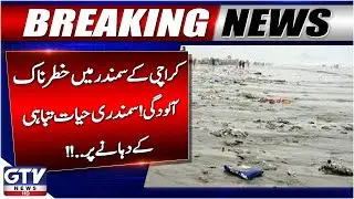 Karachi Sea Pollution Crisis | Plastic and Industrial Waste Threaten Marine Life | GTV News