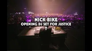Nick Bike - Opening DJ set for Justice [Vancouver October 8 2024]