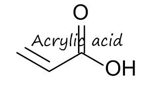 How to pronounce Acrylic acid in English?