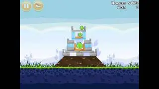 Angry Birds Poached Eggs 1-13 Walkthrough 3 Star