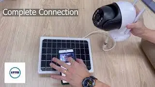 ATSSB Outdoor Weather Proof Solar Wireless PTZ CCTV Camera Setup Guide