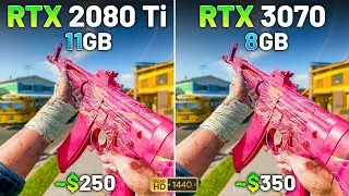 RTX 2080 Ti vs RTX 3070 | Test in 16 Games | 1440p