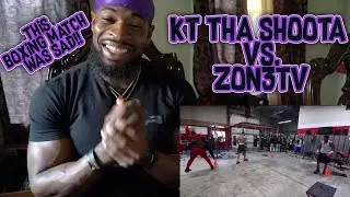 KT THA SHOOTA ALMOST KNOCKOUT ZON3TV - REACTION ( solluminati you should put the gloves on)
