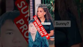 What&rsquo;s wrong with Sunny from #TheView I mean&hellip; can you at least try to act smart! #aamanusorn