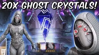 20x 5 Star Ghost & Wasp Featured Crystal Opening! - Marvel Contest Of Champions