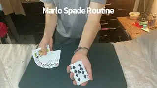 Marlo’s Spade Routine card trick tutorial 