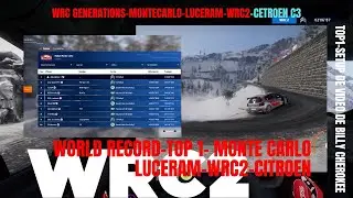 WRC Generations | World record | Montecarlo-Luceram | WRC2!!!