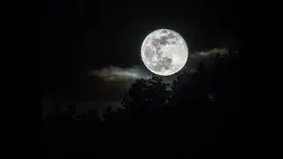 Pink Moon from the Lower Blanco - April 8, 2020