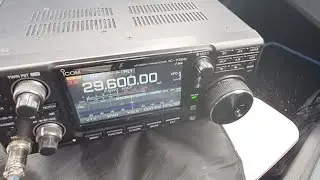 10m Fm And ssb Wide Open Mobile Icom 7300