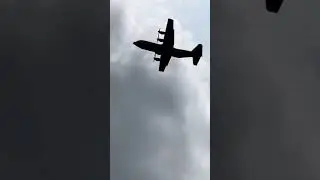 RCAF C-130J taking off from KAEX 5-6-24