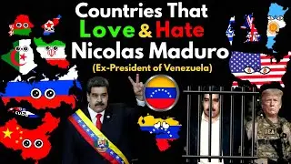 Countries That Love/Hate Nicolas Maduro (New Data)