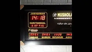 JAM MASJID DIGITAL JAM MASJID BESAR JAM MASJID RUNNING TEXT (WA: 082137352797)