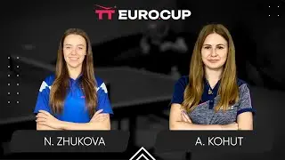 13:30 Nadiia Zhukova - Alina Kohut 26.12.2025 TT Euro.Cup Women Ukraine Star. TABLE 3