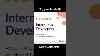 Securin Hiring Intern Java Developers