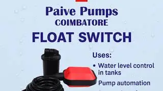 Paive Pumps Water level Controller with Float Switch