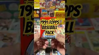 1991 Topps #Baseball pack opening #waxingjunk #sportscards #baseballcards #junkwax #mlb #topps