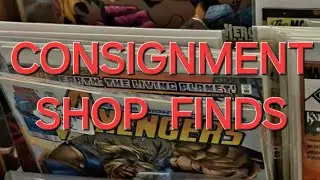 CONSIGNMENT SHOP FINDS 3 #consignment #consignments #fleamarketfinds #fleamarketfind #oldcomics