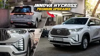 Toyota Innova Hycross Modified 2025 | Maybach Grill, Alphard Tail Lamps & Full Luxury Upgrade