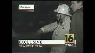 Carbondale, PA Building Collapses trapping Mayor; March 26, 1996 John Kosich WNEP-TV