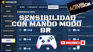 COMO ENCONTRAR TU SENSIBILIDAD PERFECTA EN COD MOBILE CON MANDO MODO BR | ✅ GUÍA COMPLETA 2023 🎮