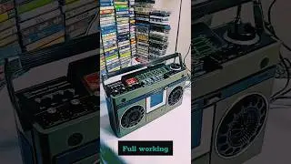 famous vintage stereo National Panasonic RS-466STR model radio recorder#vintage #taperecorder