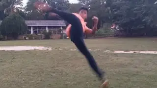 martial art kicks 🇱🇰 #sri Lankan karate #360 kick #fighting #kicking #martialarts