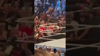 JEY USO Leaps Over Top Rope | WWE Smackdown