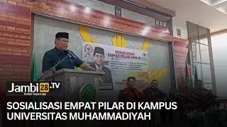 Di Depan Mahasiswa Muhammadiyah Jambi, HBA Serukan Penguatan Empat Pilar Kebangsaan