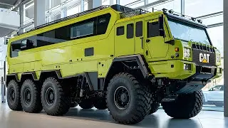$6M 2026 Caterpillar 8&times;8 Overland RV &mdash; The Most Extreme Overland RV Ever Built!