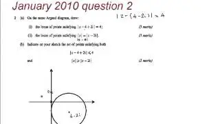 FMSP Revision: AQA FP2 January 2010 qn 2 Complex Numbers