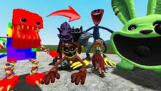 Playing as Boxy Boo vs All New Poppy Playtime Chapter 3 Catnap in Garry's Mod