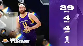 Drew Timme Drops 29 Points For The South Bay Lakers