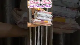 Ad bracelet haul from meesho 🥰✨ #shorts #ytshorts #meesho #ad #jewellery #haul #bracelet #fashion ✨