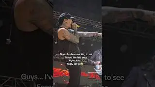 I finally got to see @escapethefate 😫🖤 #escapethefate #rockfest #concert #livemusic