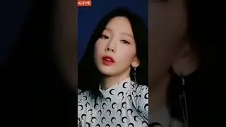 Taeyeon in a long black hair.💕 #shorts