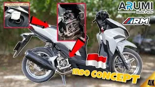 Unboxing & Installing ARM Accessories for Honda Click 125i - Good for Indo Concept 🇮🇩