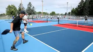 Pickleball players build friendships and community on Perinton's new courts