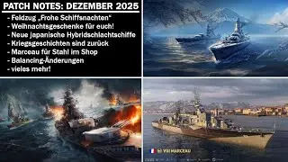 Patch Notes zum Dezember 2025 Update - World of Warships Legends