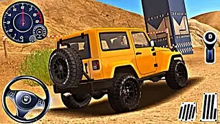 4x4 Jeep Rubicon Extreme Offroad Desert Challenge | OffRoad Drive Desert | Car Game 2025 Gameplay