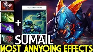 SUMAIL [Weaver] Most Annyoing Effects Carry Hard Game 7.22 Dota 2
